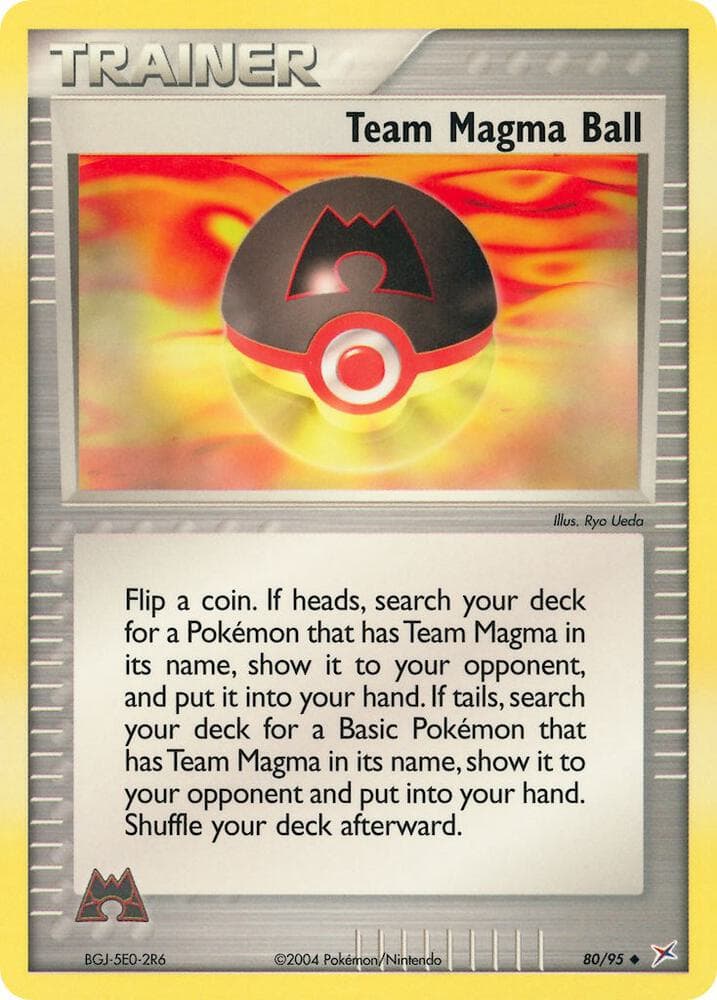 Team Magma Ball Item