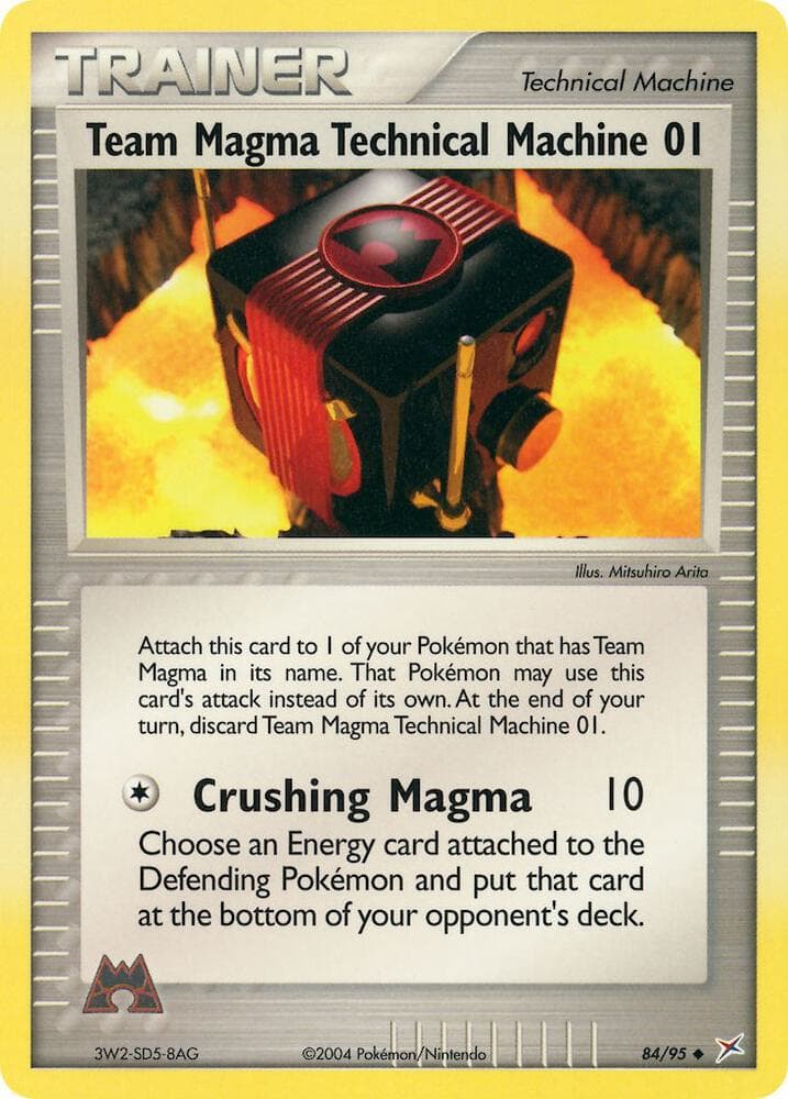 Team Magma Technical Machine 01 Technical Machine