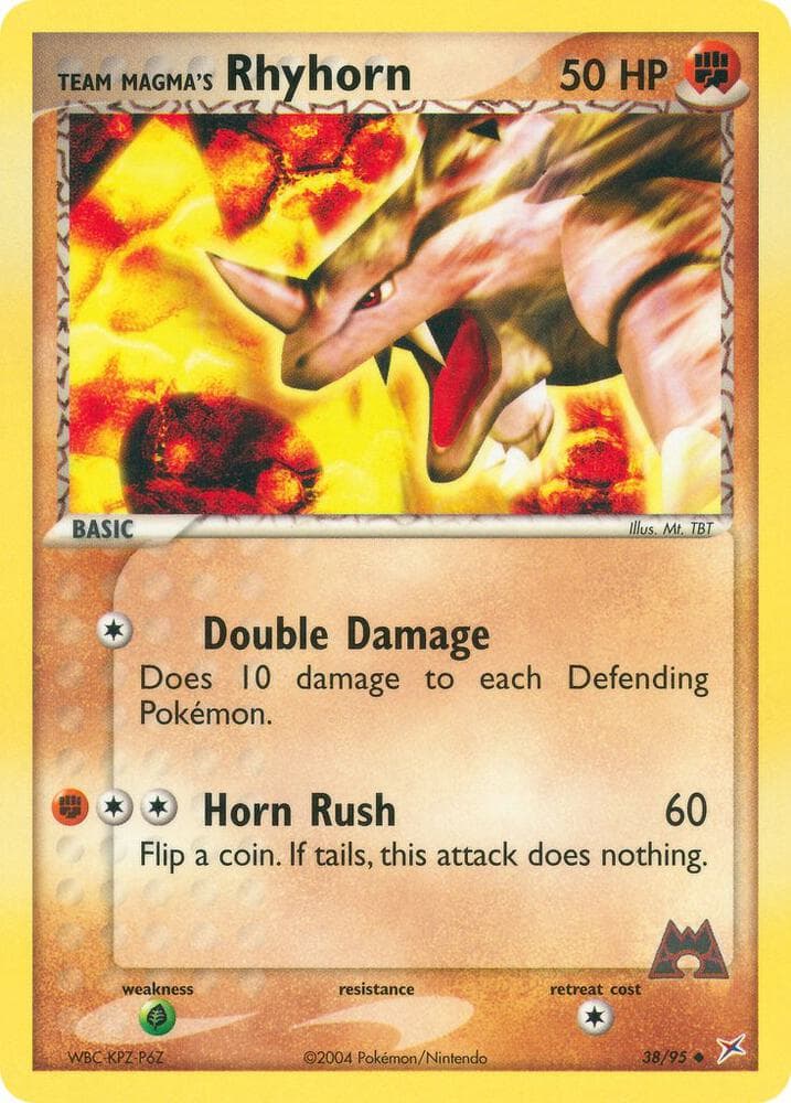 Team Magmas Rhyhorn Basic