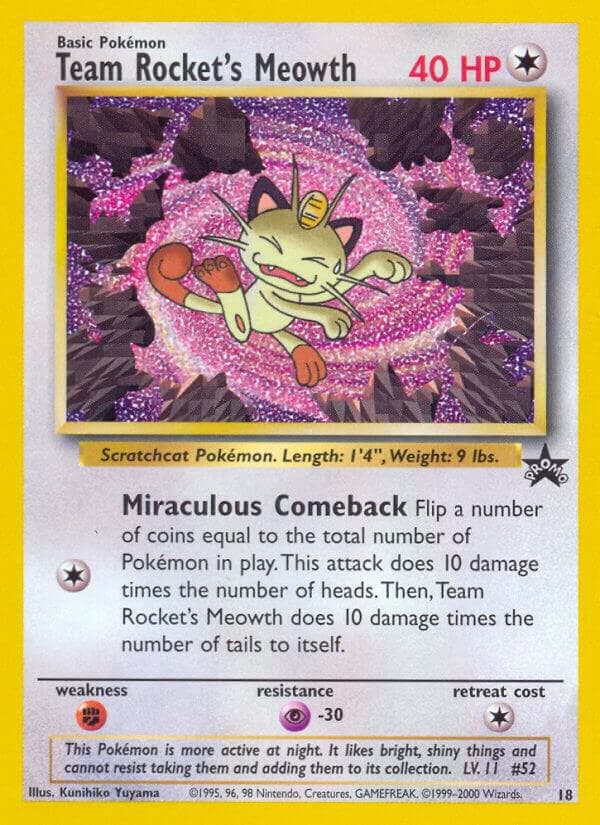 Team Rockets Meowth Basic