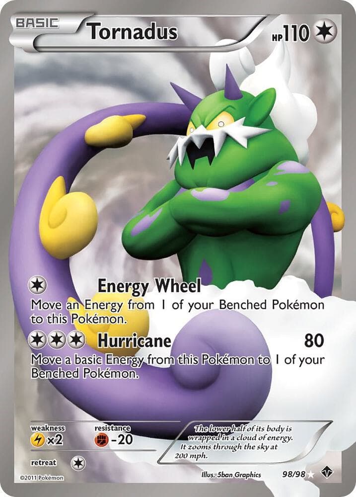 Tornadus 98 Full Art Basic