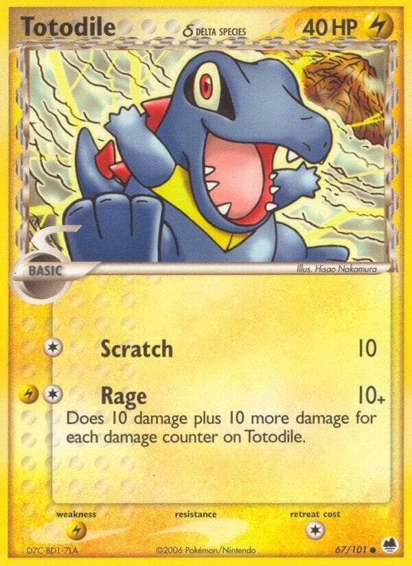 Totodile Delta Species Basic