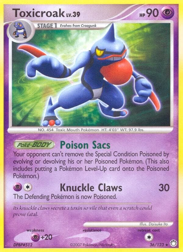 Toxicroak Stage 1