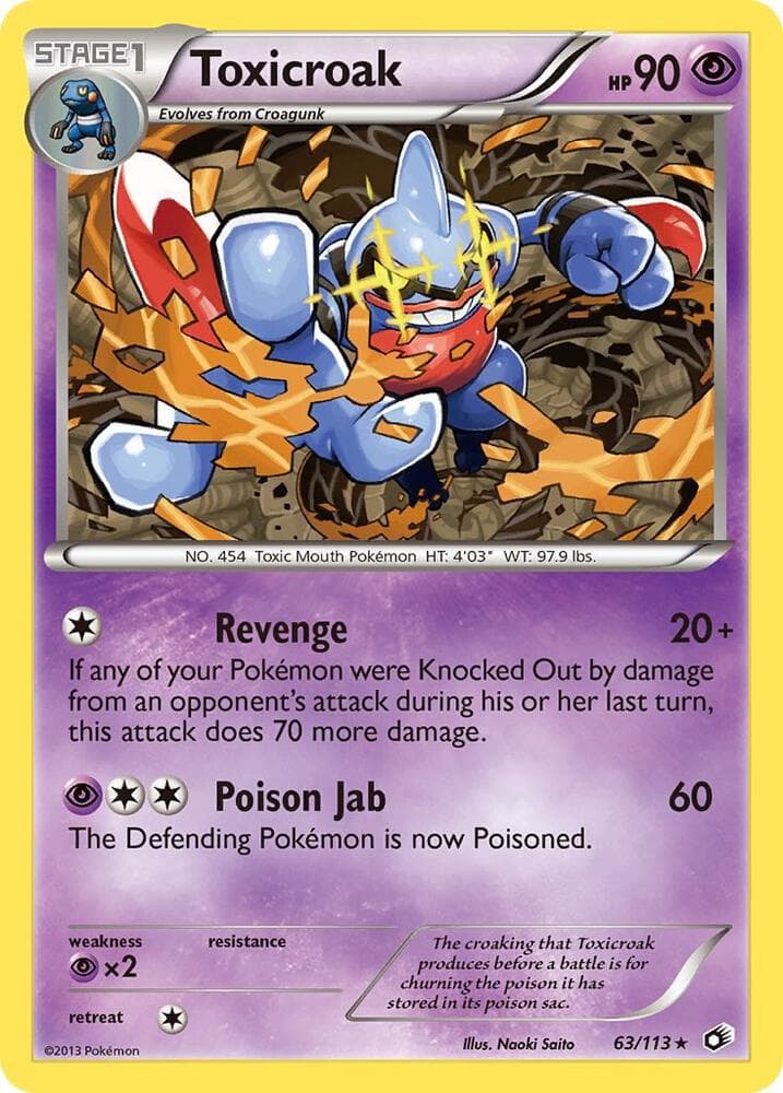 Toxicroak Stage 1