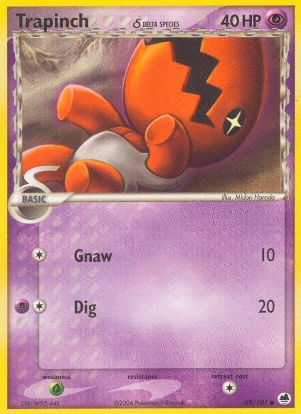 Trapinch 068 101 Delta Species Basic