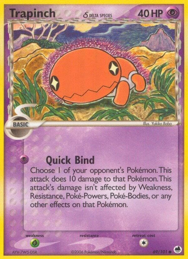 Trapinch 069 101 Delta Species Basic