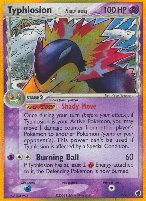 Typhlosion Delta Species Stage 2