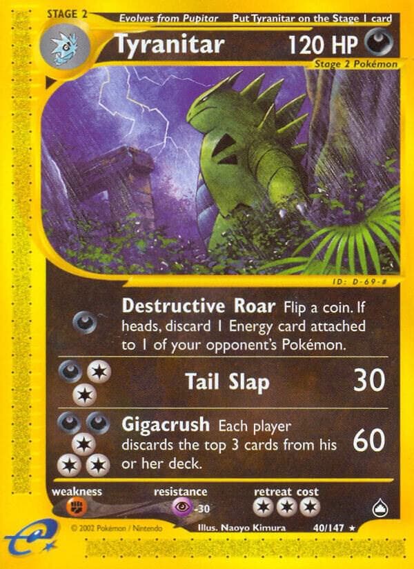 Tyranitar Stage 2