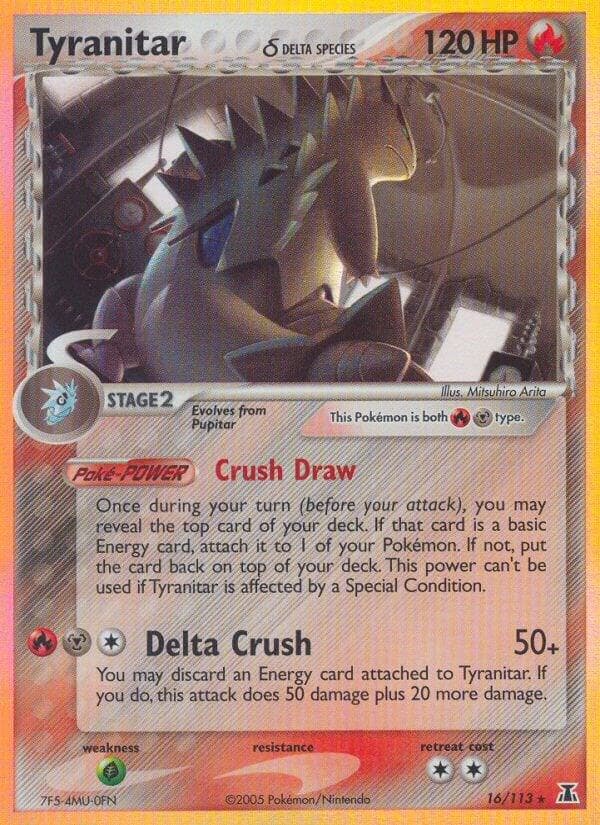Tyranitar Delta Species Stage 2