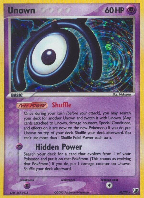Unown M Basic