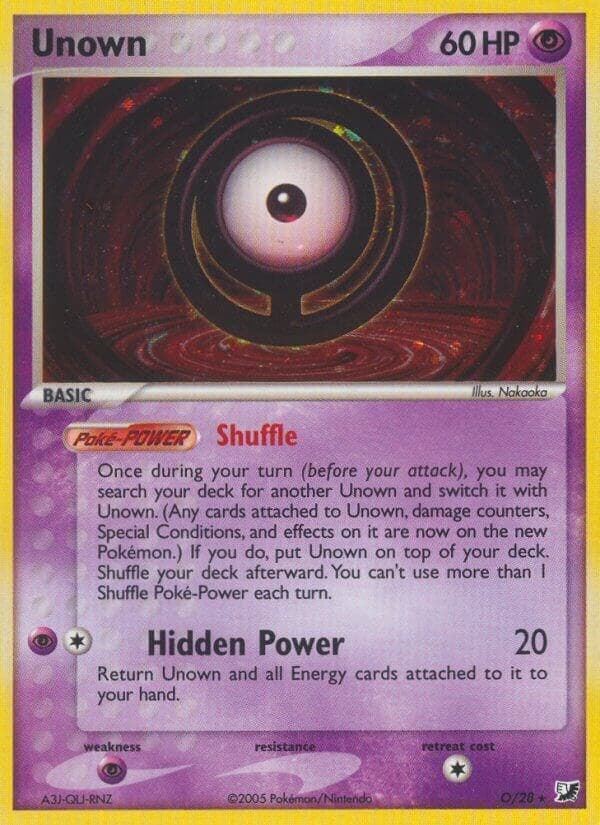 Unown O Basic