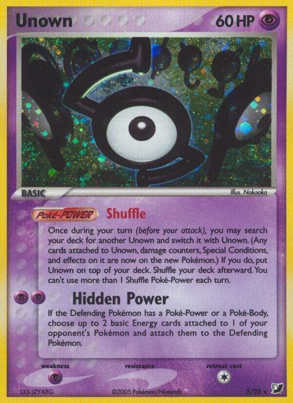 Unown S Basic