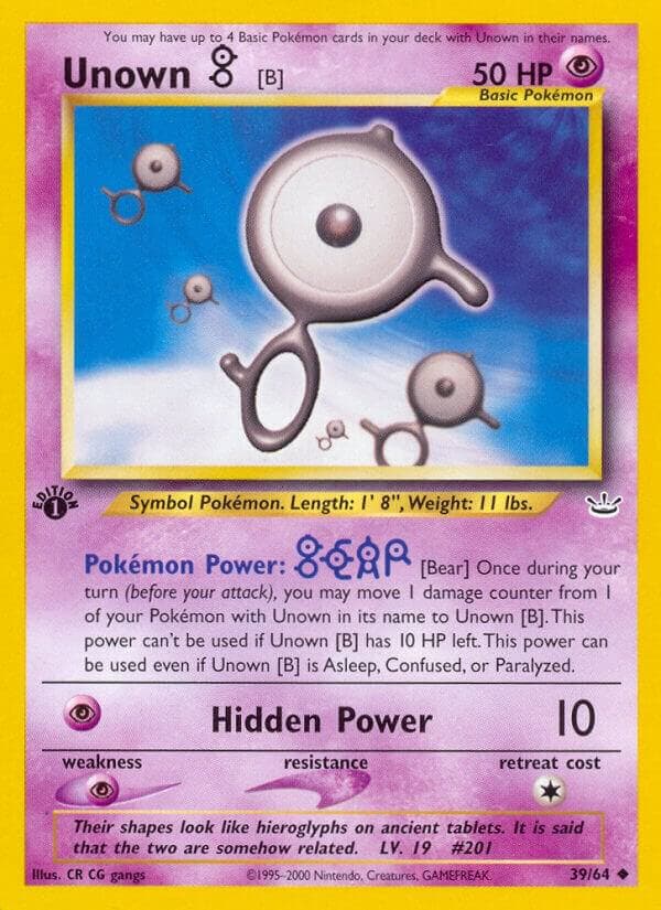 Unown B Basic