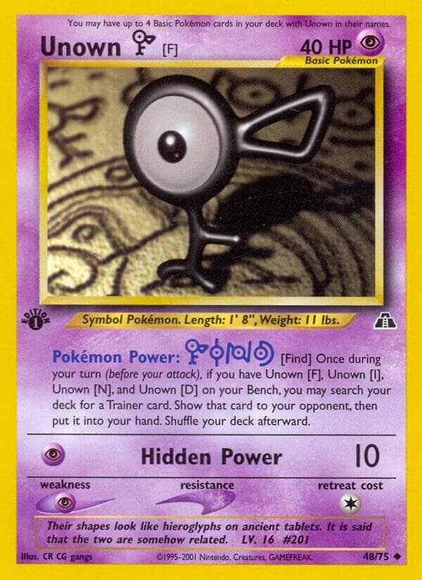 Unown F Basic