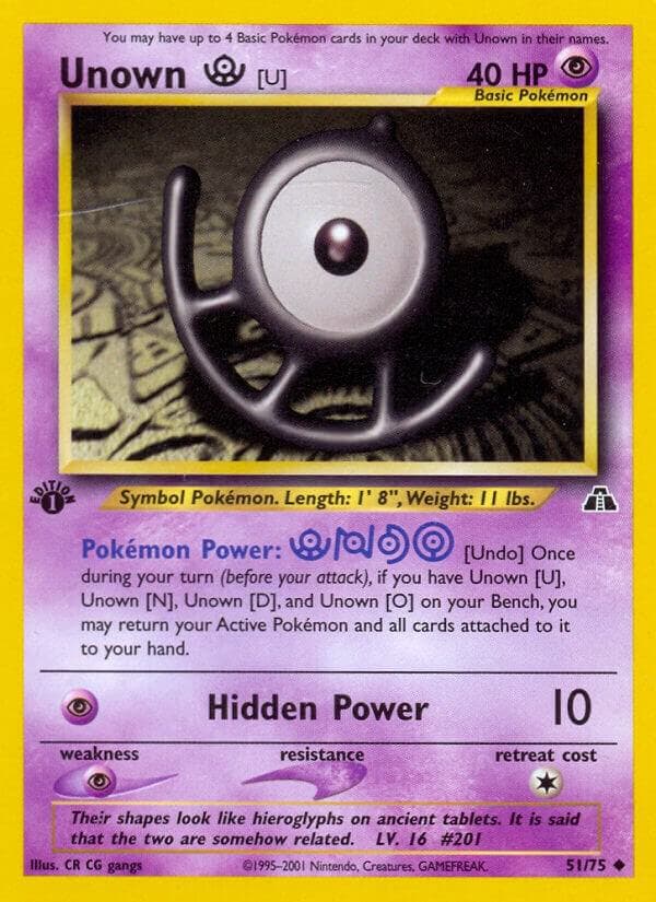 Unown U Basic