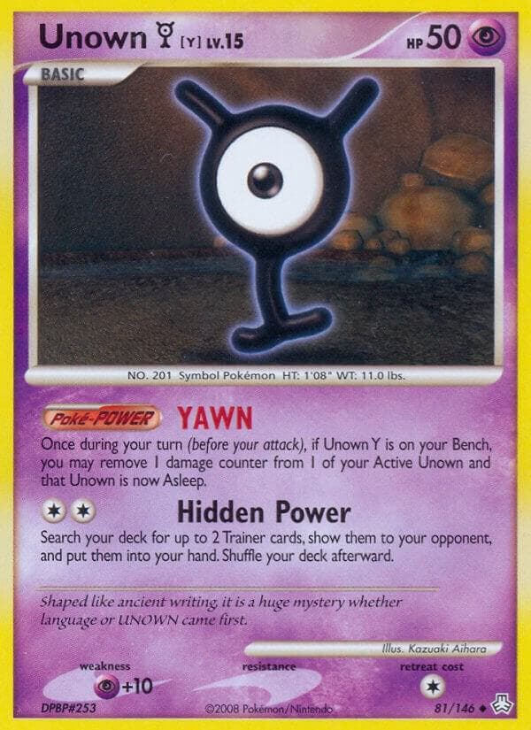 Unown Y Basic