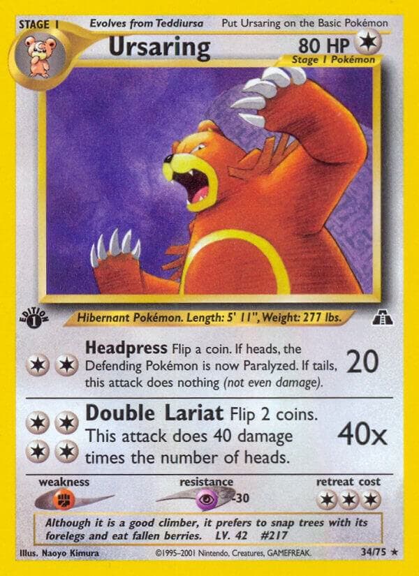 Ursaring 34 Stage 1