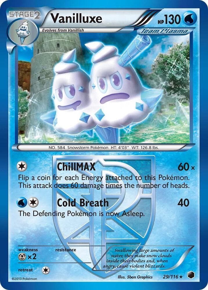 Vanilluxe Team Plasma Stage 2