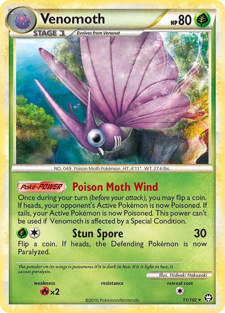 Venomoth Stage 1
