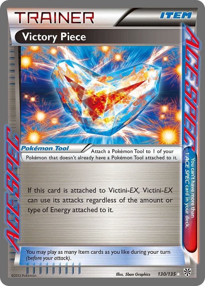 Victory Piece Pokémon Tool · ACE SPEC
