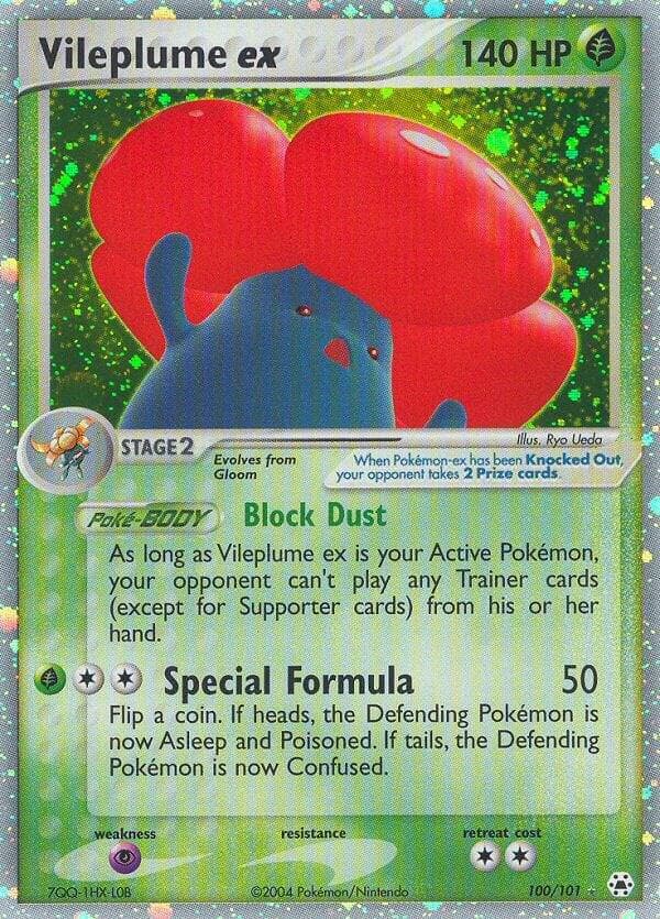 Vileplume ex Stage 2