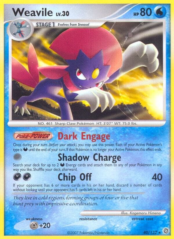 Weavile Stage 1