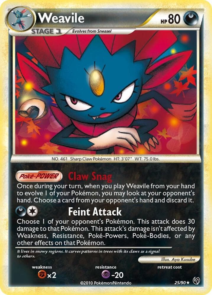 Weavile Stage 1