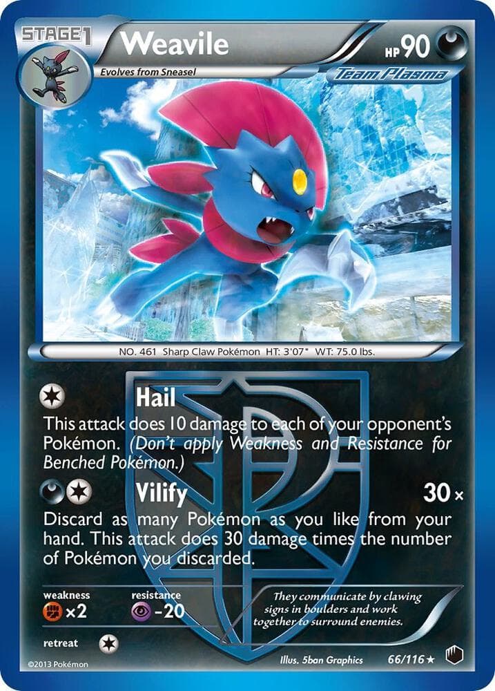 Weavile Team Plasma Stage 1
