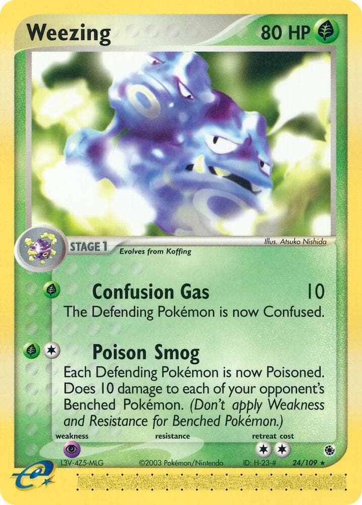 Weezing Stage 1