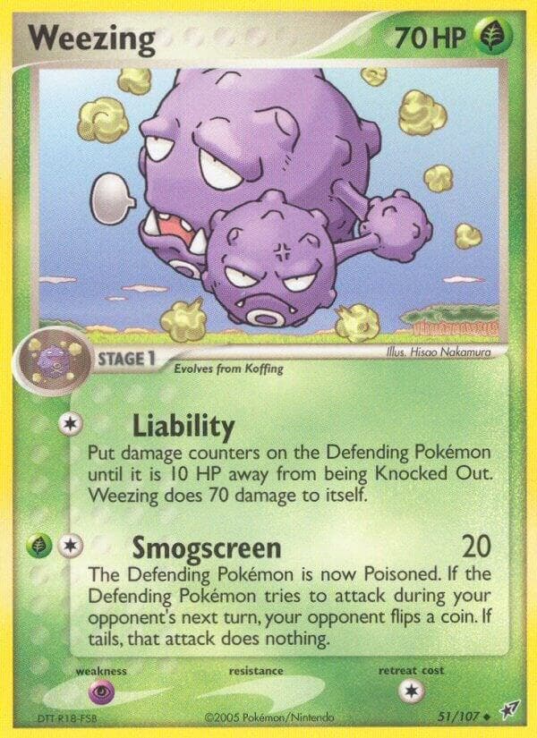 Weezing Stage 1