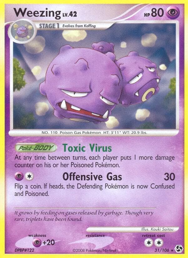Weezing Stage 1