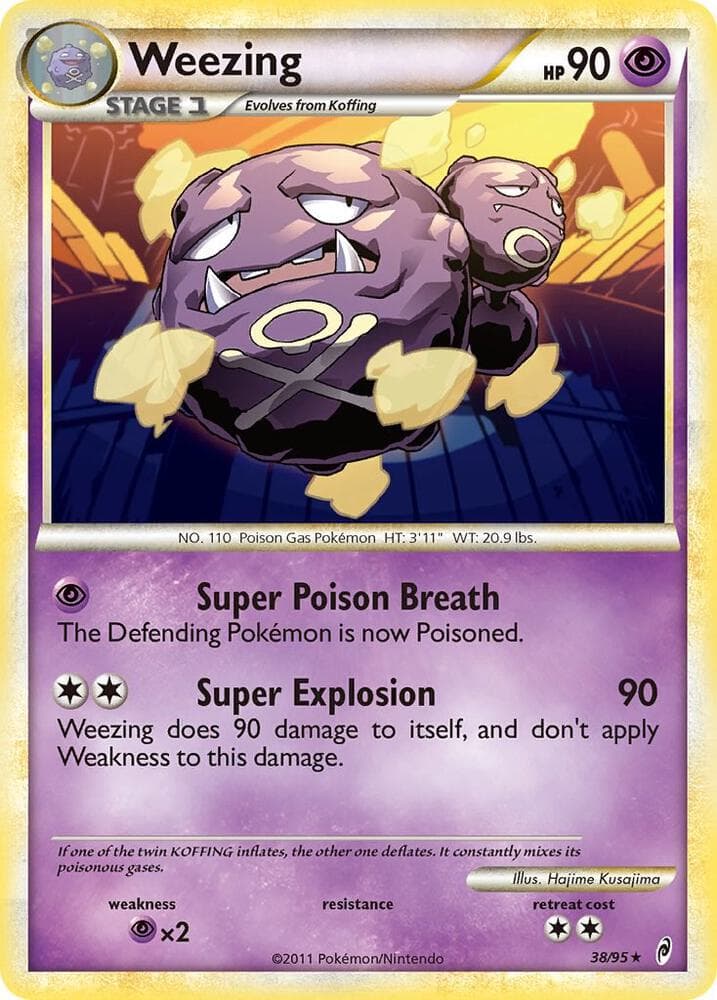 Weezing Stage 1
