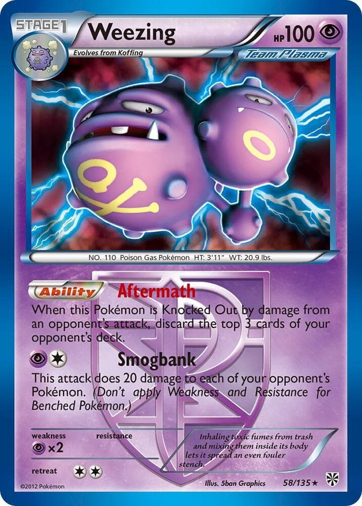 Weezing Team Plasma Stage 1