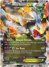 White Kyurem EX BW63 Basic
