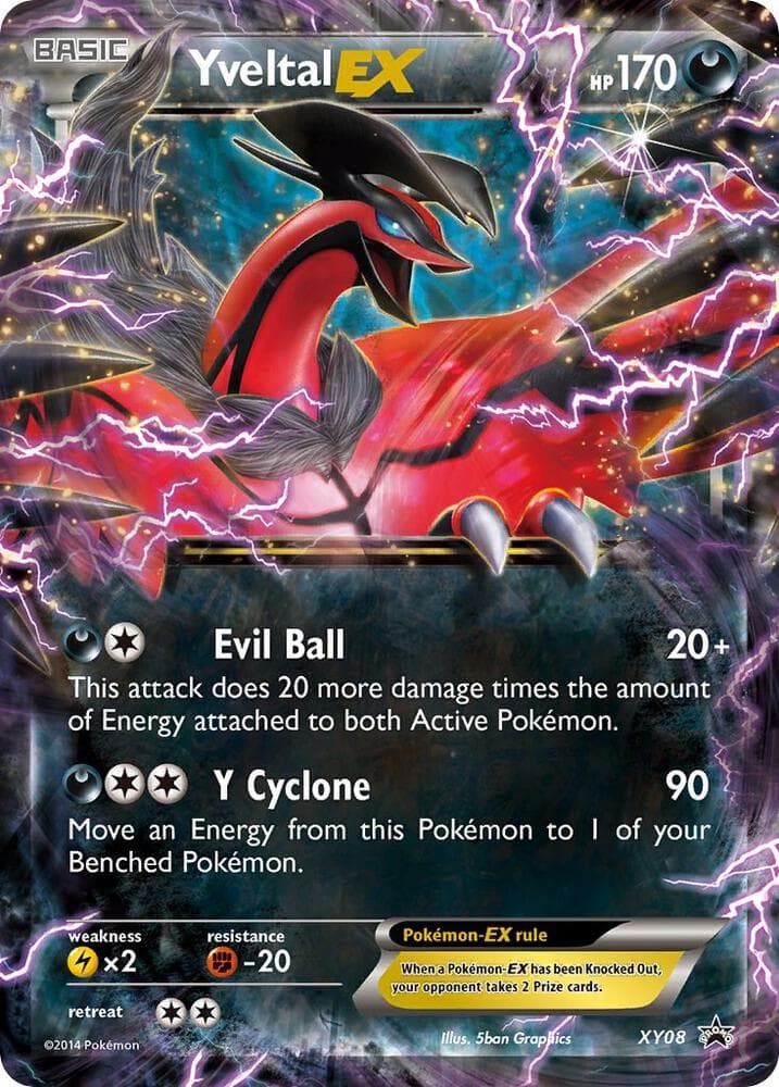 Yveltal EX XY08 Basic
