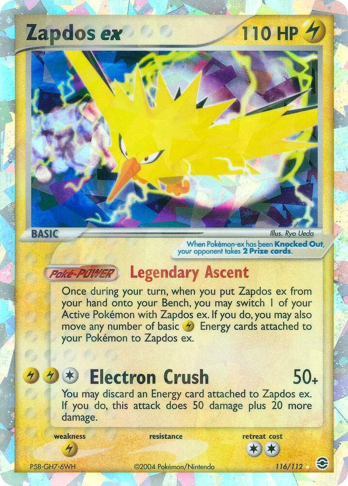 Zapdos ex Basic