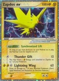 Zapdos ex 033 EX Collectors Window Tins Basic