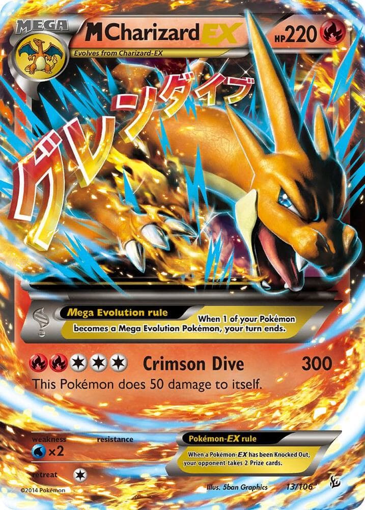 M Charizard EX Y MEGA