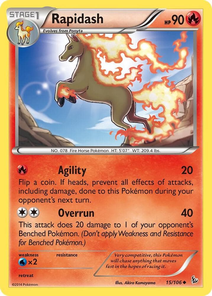 Rapidash Stage 1