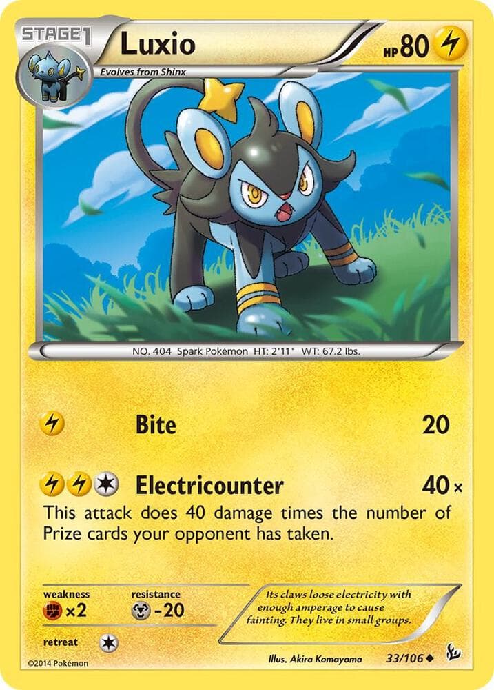Luxio Stage 1