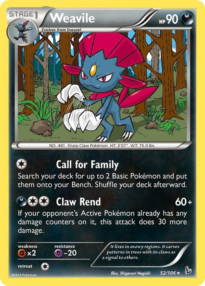Weavile Stage 1
