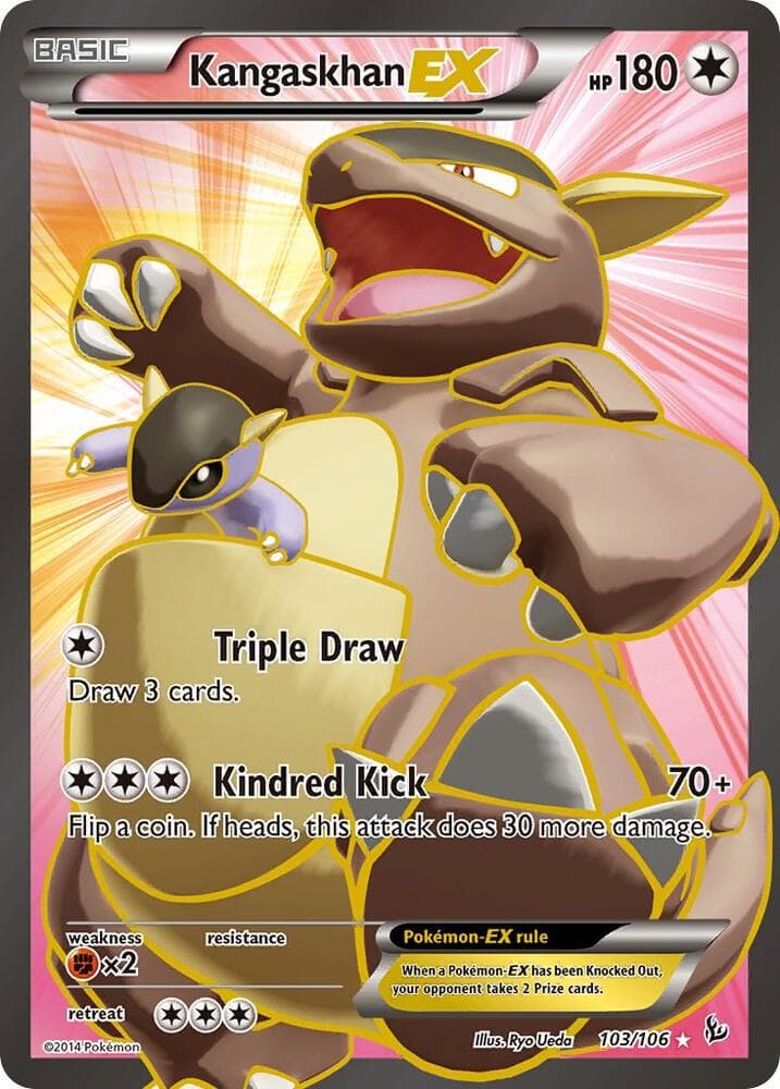 Kangaskhan EX 103 Full Art Basic