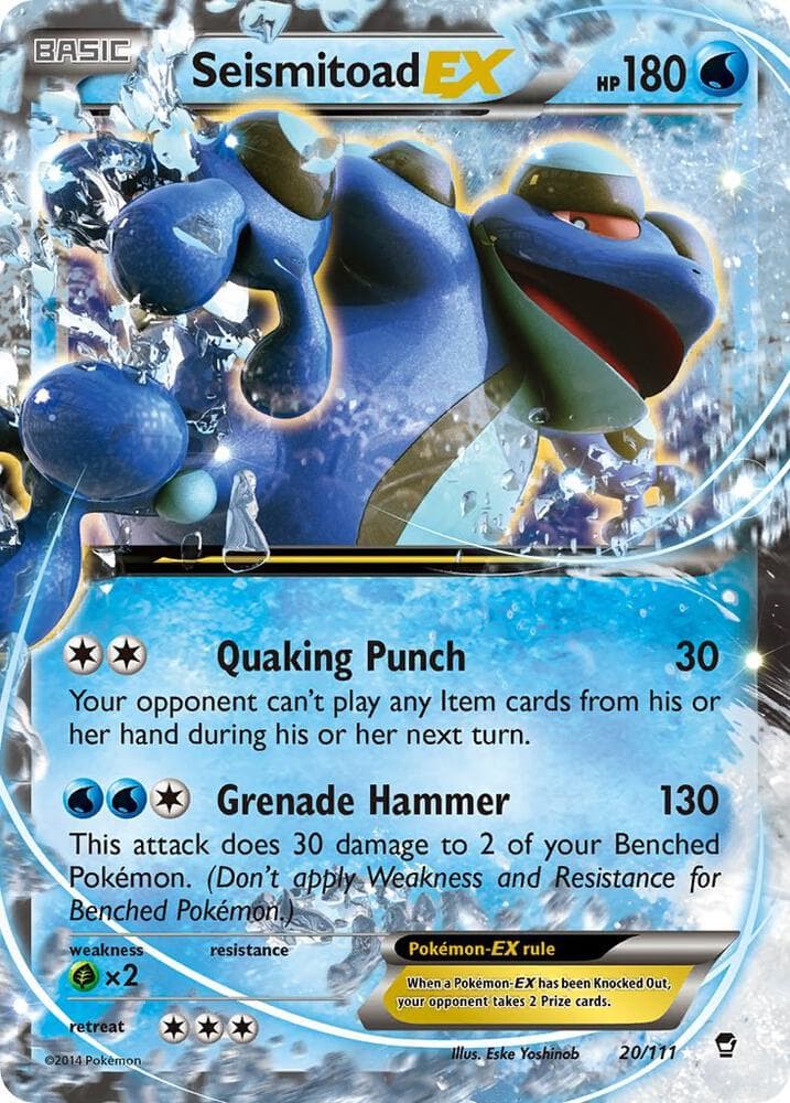 Seismitoad EX Basic