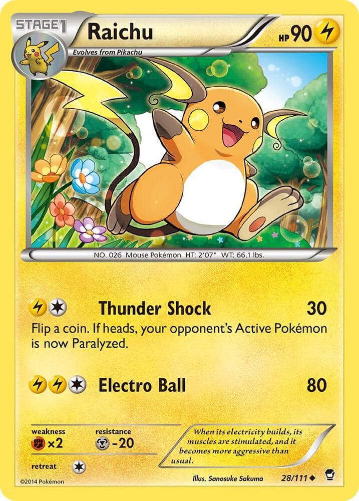 Raichu Stage 1