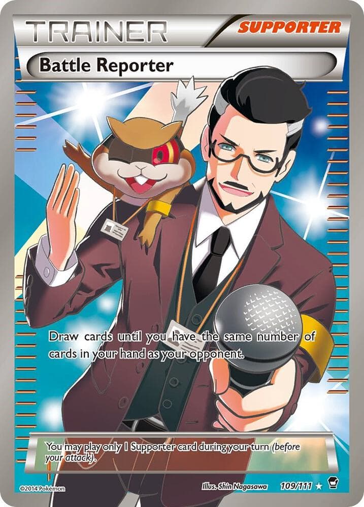 Battle Reporter 109 Full Art Supporter
