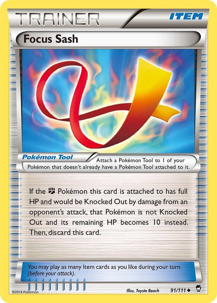 Focus Sash Pokémon Tool