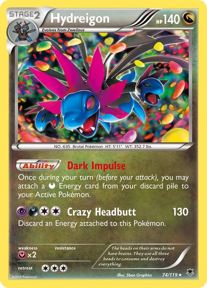 Hydreigon Stage 2