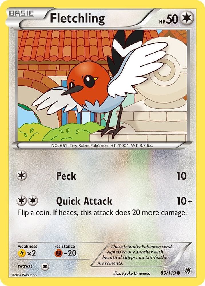 Fletchling Stage 1