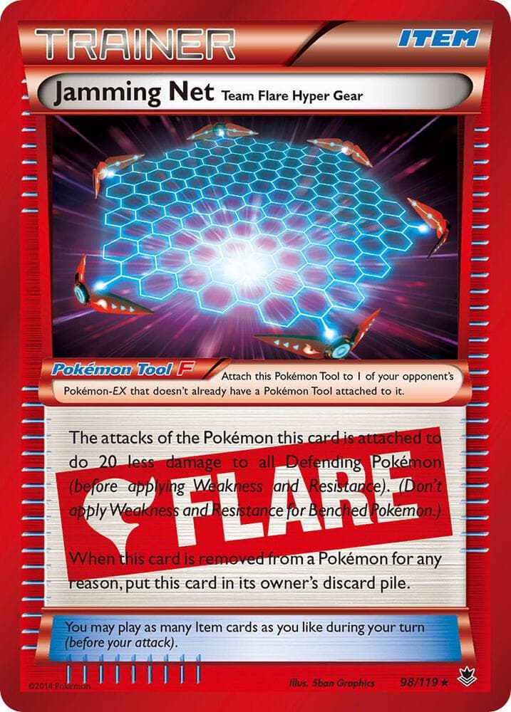 Jamming Net Pokémon Tool F