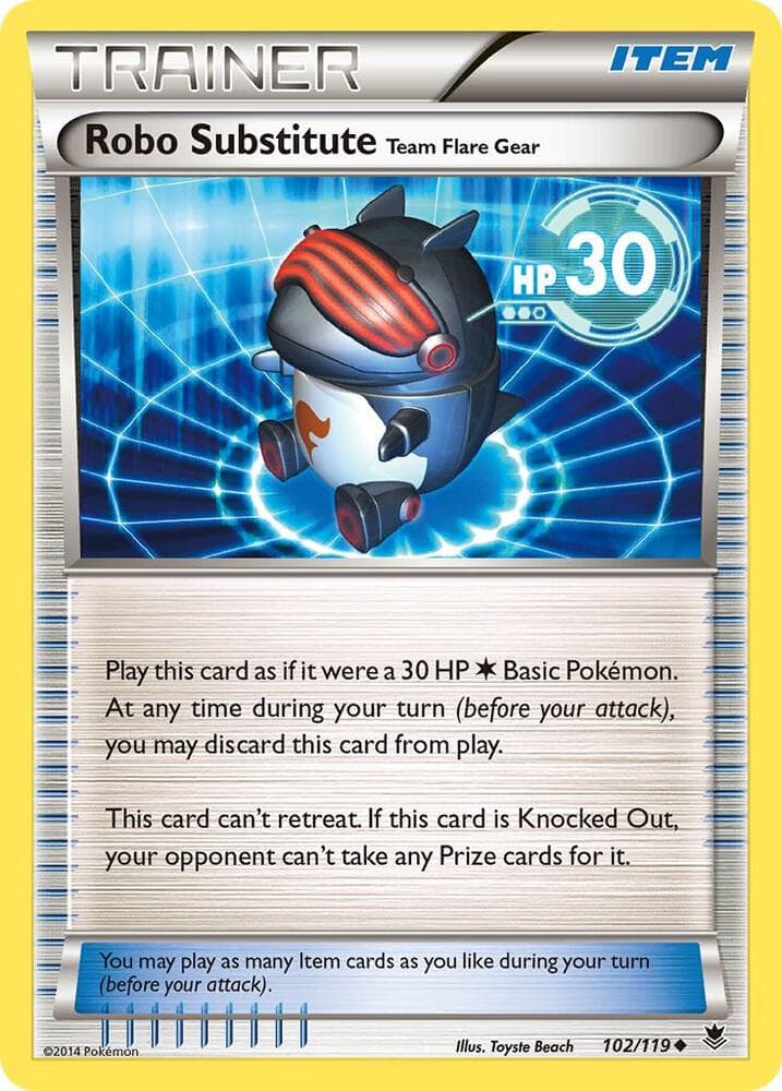 Robo Substitute Item